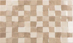 Ecoceramic Dekorcsempe, Ecoceramic EC. RLV. Origami Taupe 33, 3X55 0028702859662 - mozaikkeramia