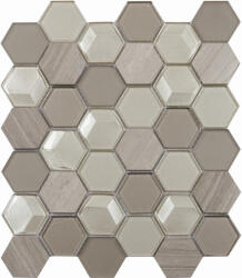Aita Mozaik, Aita Hex Taupe 26x30