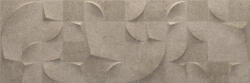 Baldocer Csempe, Baldocer Shape Icon Taupe rect. 30x90 - mozaikkeramia