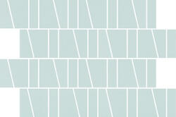 Cersanit Dekorlap, Cersanit ZAMBEZI GREEN TRAPEZE MOSAIC MATT 20X29, 9