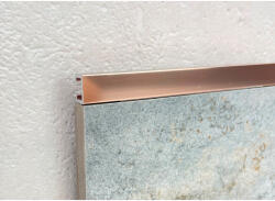 Mirello Listello, Mirello PROLISTELL P ALL POL. ROSE GOLD ALUMÍNIUM DEKOR PROFIL 10MM / 2, 7 FM PLTPBR 10 - mozaikkeramia