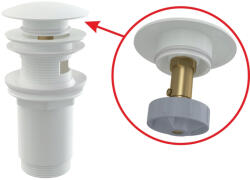 AlcaPlast Lefolyó, AlcaPlast Click-Clack túlfolyóval A392B