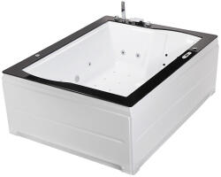 Wellis Hidromasszázs kád, Wellis WK00009-8 Nera Maxi E-Max TOUCH Flipper csapteleppel - mozaikkeramia
