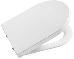 Roca WC tető, Roca Inspira A80152C00B Round kompakt wc-ülőke és fedél 560/600 mm hosszú wc-hez - mozaikkeramia