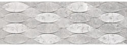 Keros Dekorcsempe, Oliver Design Decor Cid Net Acero 20x60 - mozaikkeramia