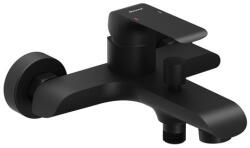 RAVAK Kádtöltő csaptelep, Ravak Flat Black lefolyó nélkül FL 022.20/150