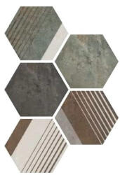 Colorker Dekorcsempe, Colorker Sonar Hexa 23, 2x26, 7 - mozaikkeramia