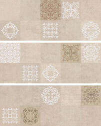 Zalakerámia Csempe, Zalakerámia CONCRETO Beige DECOR 20X50 ZAL-ZBD53078