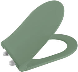 SAPHO WC tető, Sapho Avva slim wc ülőke, soft-close, matt zöld 100787-128 - mozaikkeramia