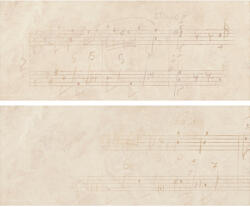 Zalakerámia Dekorlap, Zalakerámia OPERA F-53022 OPERA fényes dekor szett 20x50