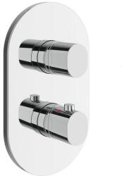 RAVAK Falba süllyesztett csaptelep, Ravak Chrome II CR II 067.00CR II. O3. RB071 termosztátos, belső egys - mozaikkeramia