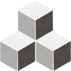 Zalakerámia Dekorlap, Zalakerámia ZMG 32091 CEMENTI matt dekor padlómozaik 22x25 - mozaikkeramia