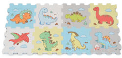 Moni Habtapi 8 Darabos Puzzle Játszószőnyeg 120 x 60 cm - Dinoszauruszos