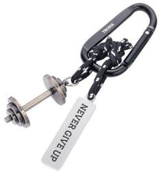 TROIKA Kulcstartó, TROIKA Never Give Up (TROKR2409BK) - officemarket