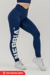 NEBBIA High waisted gym leggings GLUTE CHECK 613 - dark blue (S) - NEBBIA