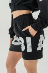 NEBBIA Cotton gym rövidnadrág 6″ MUSCLE MOMMY 624 - black (S) - NEBBIA