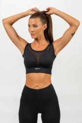 NEBBIA Medium-Support Mesh Sportmelltartó PERFORMANCE 477 - black (XS) - NEBBIA