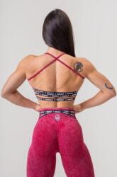 NEBBIA Washed Open Back Sportmelltartó LEGACY 779 - red (M) - NEBBIA