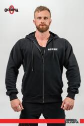 NEBBIA Long Zip Up Hoodie BEYOND ORDINARY 707 - black (XXL) - NEBBIA