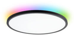 OPTONICA állítható mennyezeti lámpa RGB háttérfénnyel 32W 54cm 2560lm fekete 2943 (2943)