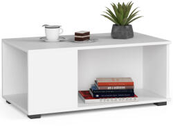 AKORD Juliet Modern Dohányzóasztal Laminált Fehér