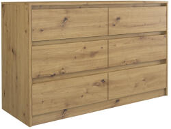 Nidilio K120 2X3 Komód - Tölgy