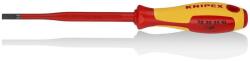KNIPEX Отвертка шлиц 5.5 Slim, VDE 1000V жълто-червена ръкохватка 232мм, Knipex (K982055SL)