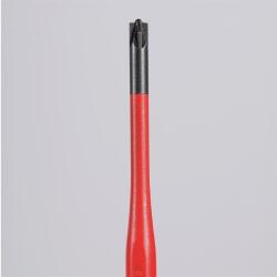 KNIPEX Отвертка PZ/S 1, VDE 1000V жълто-червена ръкохватка 187мм, Knipex (K982501SLS) - xmall