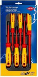 KNIPEX Комплект с 6 бр. отвертки VDE 1000V - 4х шлиц Slim и 2х PH Slim, Knipex (K002012V02) - xmall