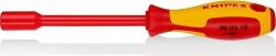KNIPEX Отвертка за гайки 10, VDE 1000V жълто-червена ръкохватка 237мм, Knipex (K980310)