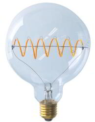 SEGULA Bridge Globe 125 Curved Plus LED Izzó - E27, 6, 5 W, Meleg Fehér (55085)