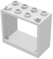 LEGO® Alkatrészek (Pick a Brick) Fehér 2 x 4 x 3 ablakkeret 4584888 (4584888)