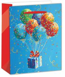QX Pungă cadou , albastru - 18 x 23 cm (370529)