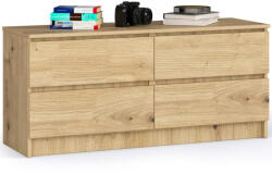 AKORD CLP Artisan Tölgy Komód 4 Fiókos Matt - fizz - 44 099 Ft