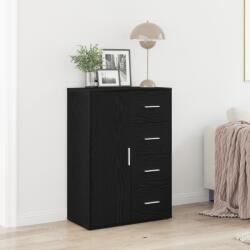 vidaXL Служебен шкаф Черния дъб 60 x 31 x 84 см Инженерна дървесина (862266)