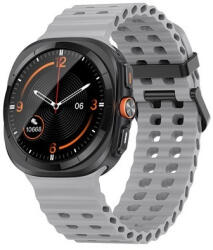 Mybandz 65040 waves szilikon szíj szürke/ Samsung Galaxy Watch Ultra (65040) - ebolt