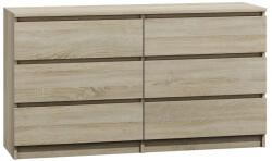 Nidilio M6 120 2X3 Komód - Sonoma