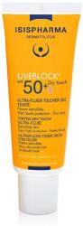 Isis Pharma Fluid nuantator cu protectie solara Dry Touch Medium Tinted SPF50+ UVEBLOCK, 40ml, IsisPharma