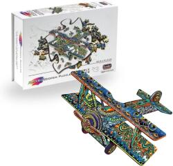 Eureka EUR34664 - Kétfedelű repülőgép - 112 db-os Rainbow Fa puzzle (EUR34664)