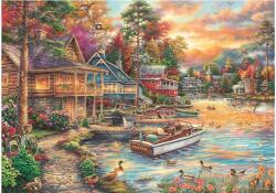 Schmidt Spiele 58553 - Golden Evening at the Shore - 1000 db-os puzzle (58553)