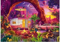Schmidt Spiele 58574 - Camping - Paradise in the Desert, Jeff Haynie - 1000 db-os puzzle (58574)
