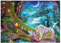 Schmidt Spiele 59790 - Where the Unicorn and the Elf Say Goodnight - 1000 db-os puzzle (59790)