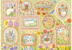 Schmidt Spiele 59792 - Noble Cats in Floral Splendor - 1000 db-os puzzle (59792)