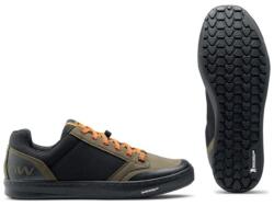 NorthWave Flat Tribe 2 BMX-Freeride kerékpáros cipő, zöld, 47-es