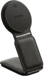 Baseus Suport Auto pentru telefon, Wireless, 15W, Magnetic, pentru Panoul de Bord - Baseus PrimeTrip C02 (C40169003111-00) - Cluster Black (C40169003111-0) - pcone