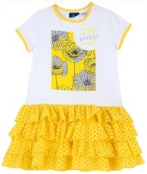 Chicco Girls Dress White/Yellow - dress4less