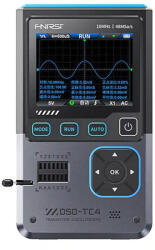 FNIRSI DSO-TC4 - mini oszcilloszkóp (48 MS/s, 10 MHz), jelgenerátor és tranzisztorteszter egyben (dsotc4)
