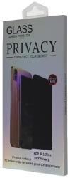 Full Screen 360° Privacy Anti-Glare, betekintés védett, sötétített lcd kijelző üvegfólia, ütésálló védőfólia Apple iPhone 16 Pro, fekete (5D, 9H)