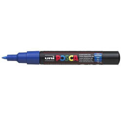 uni POSCA PC-1MR metál kék marker (2UPC1MRMK) - haztartasibolt