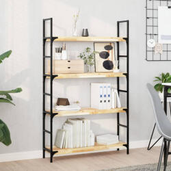 vidaXL kezeletlen tömör akácfa függőpolc 100 x 20 x 4 cm (3279427) - valora